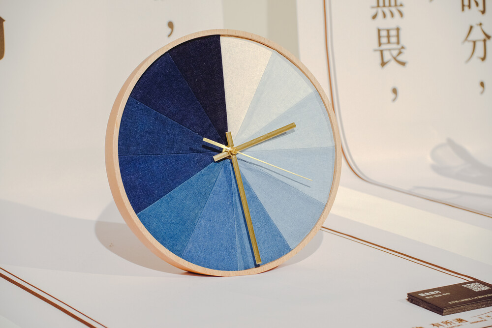 藍染掛鐘〈台中市太平區〉：不只是把布染成漸層那麼簡單