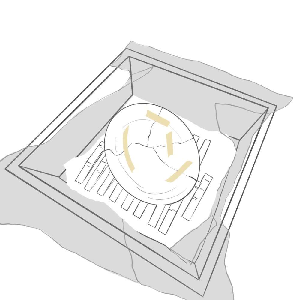 漆藝《金繼修復》原本是破碎之物，後來變成僅此一件的寶物