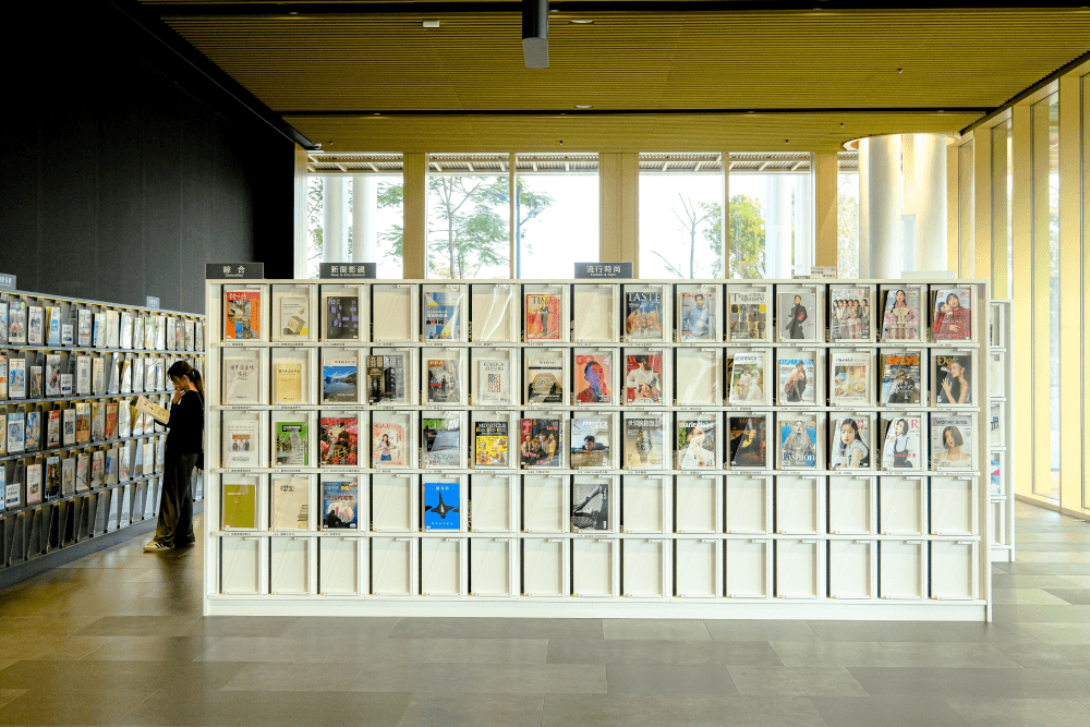 台南・台南市立圖書館總館 » 有規模的公共圖書館和充滿質感的建築本體 - 第16張圖