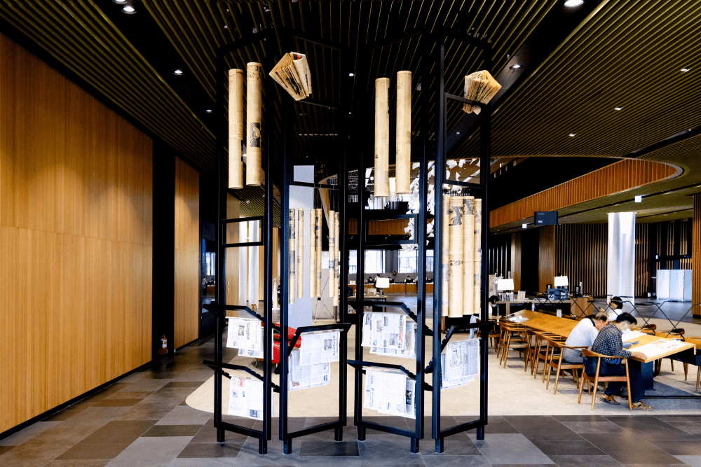 台南・台南市立圖書館總館 » 有規模的公共圖書館和充滿質感的建築本體 - 第15張圖