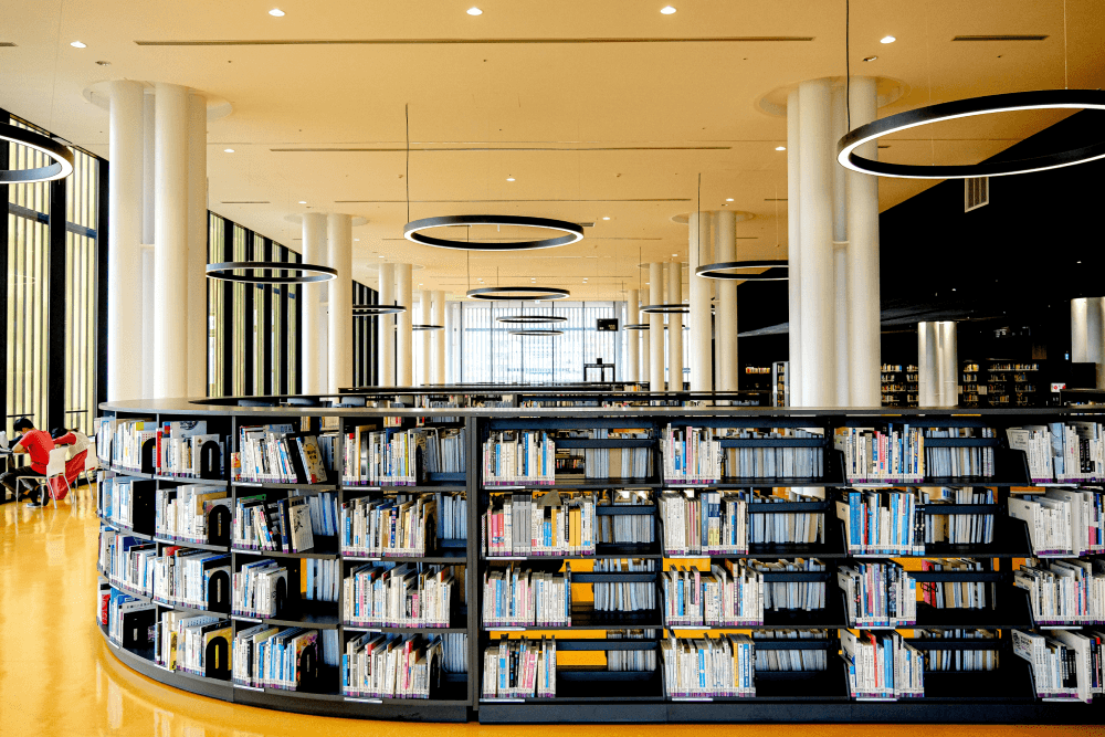 台南・台南市立圖書館總館 » 有規模的公共圖書館和充滿質感的建築本體 - 第28張圖