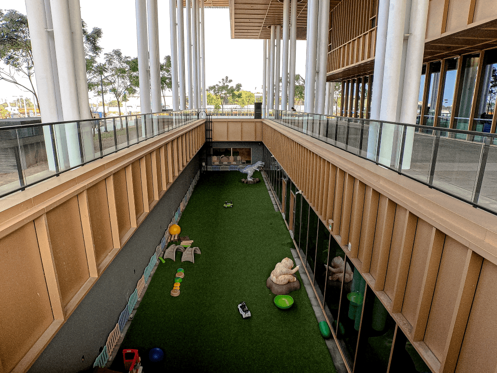台南・台南市立圖書館總館 » 有規模的公共圖書館和充滿質感的建築本體 - 第8張圖