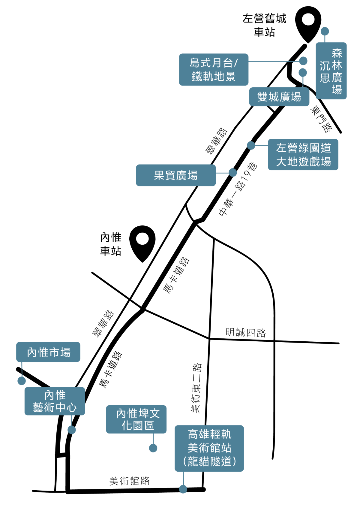 左營「綠園道」單車攻略:看島式月台、聽交響樂、馳乘在龍貓隧道《一日五感之旅》 - 第2張圖